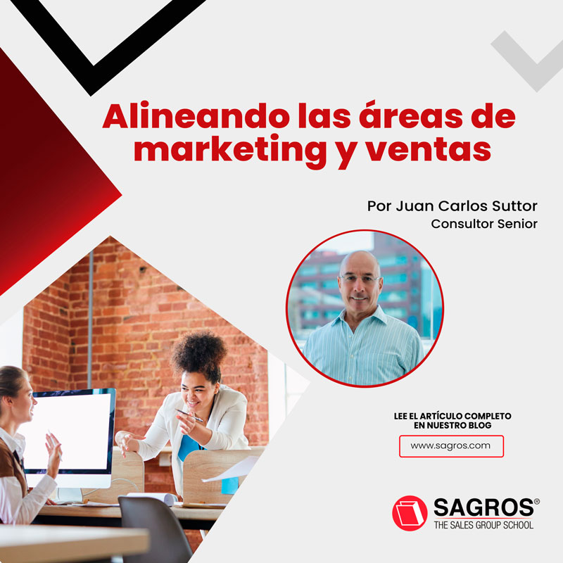 sagros alineando las areas de marketing y ventas